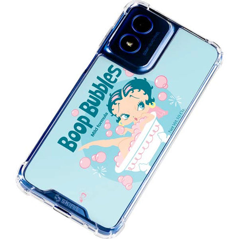 Betty Boop Bubbles Moto G 5G (2024) Clear Case